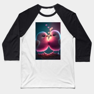 Love Birds 1 Baseball T-Shirt